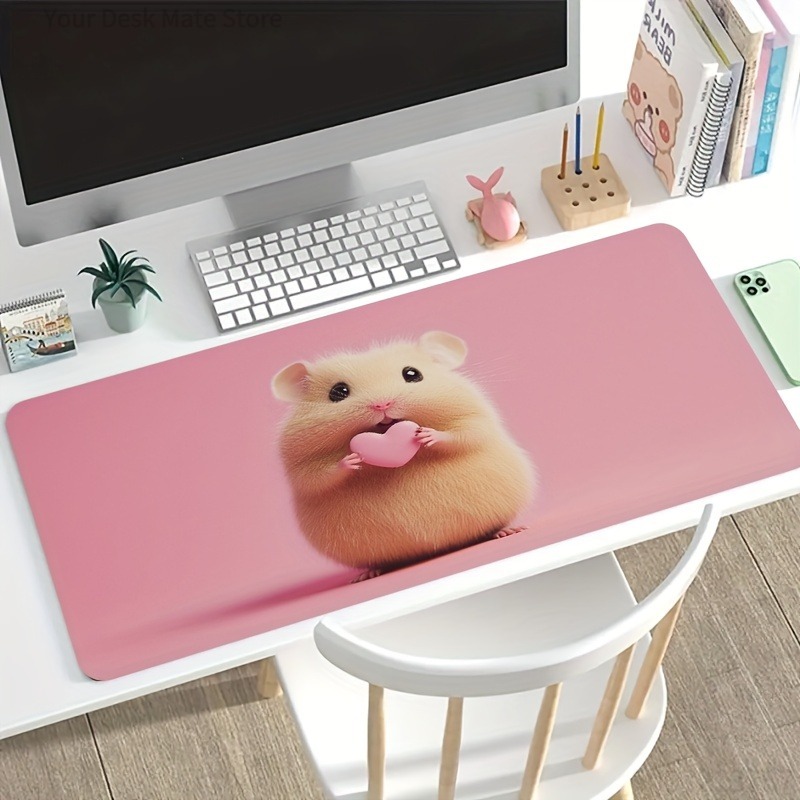 Esports Gaming Background - Alas Mouse Pad Besar Hamster Hug