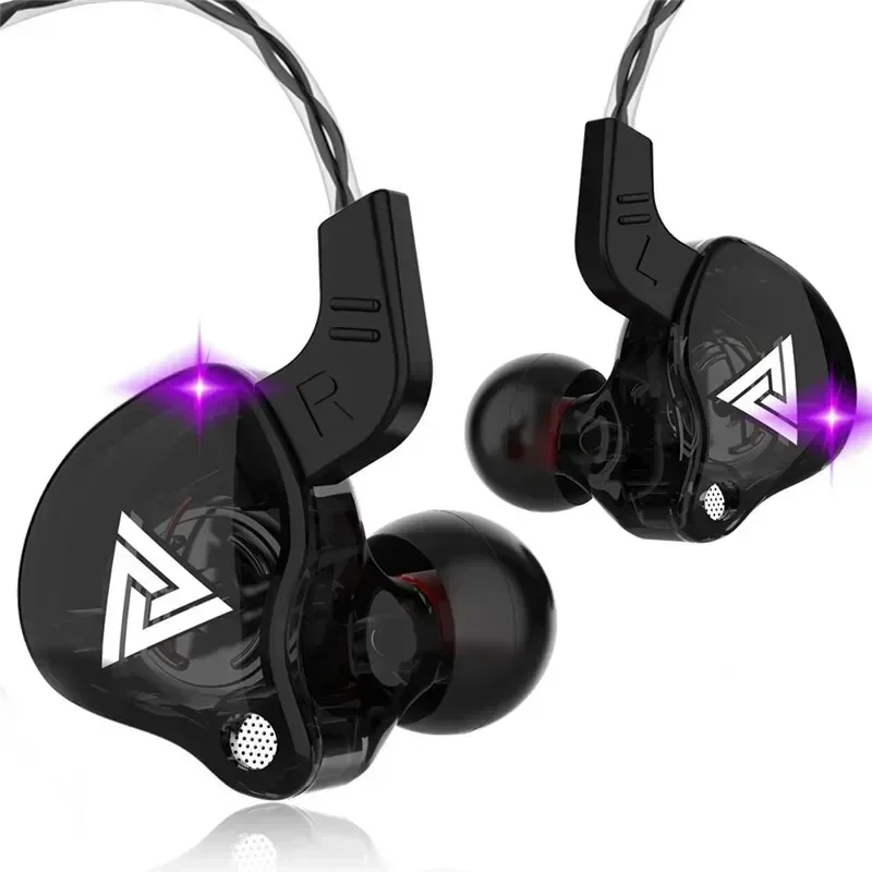 Esports Gaming Earbuds - QKZ AK6 Earphone balap berkabel HiFi,