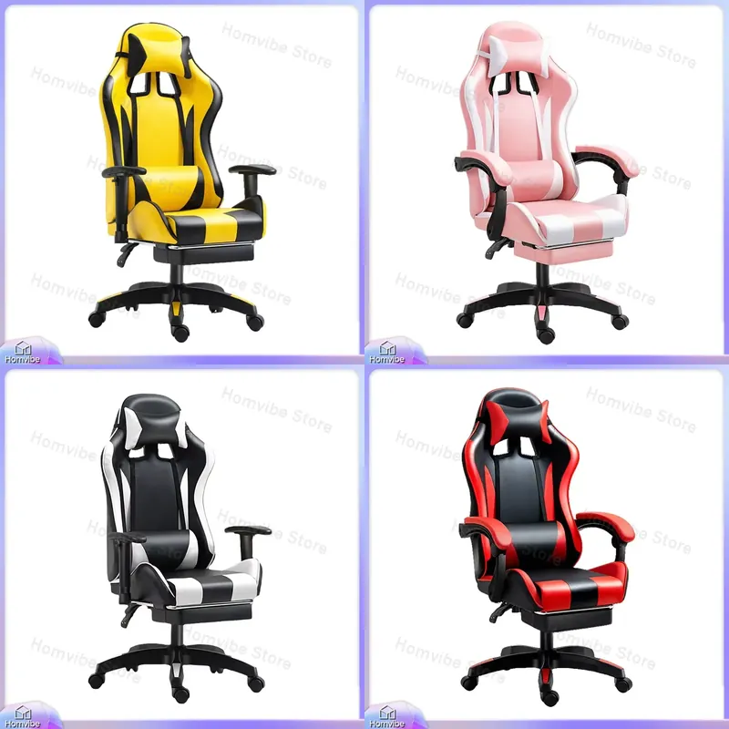 Esports In Gaming - Kursi Gaming Ergonomis dengan Penyangga Pinggang