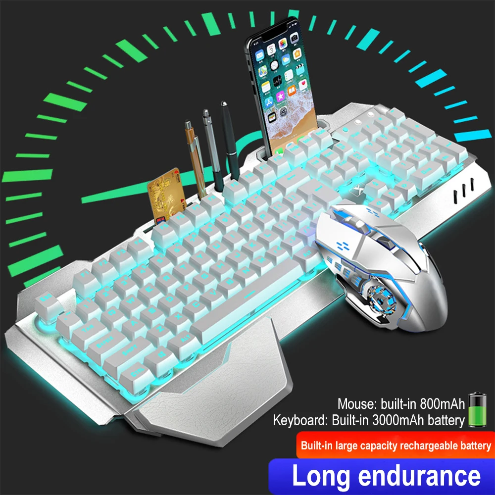 K680 papan ketik dan mouse nir - Esports Wireless Gaming Mouse ulasan dan harga