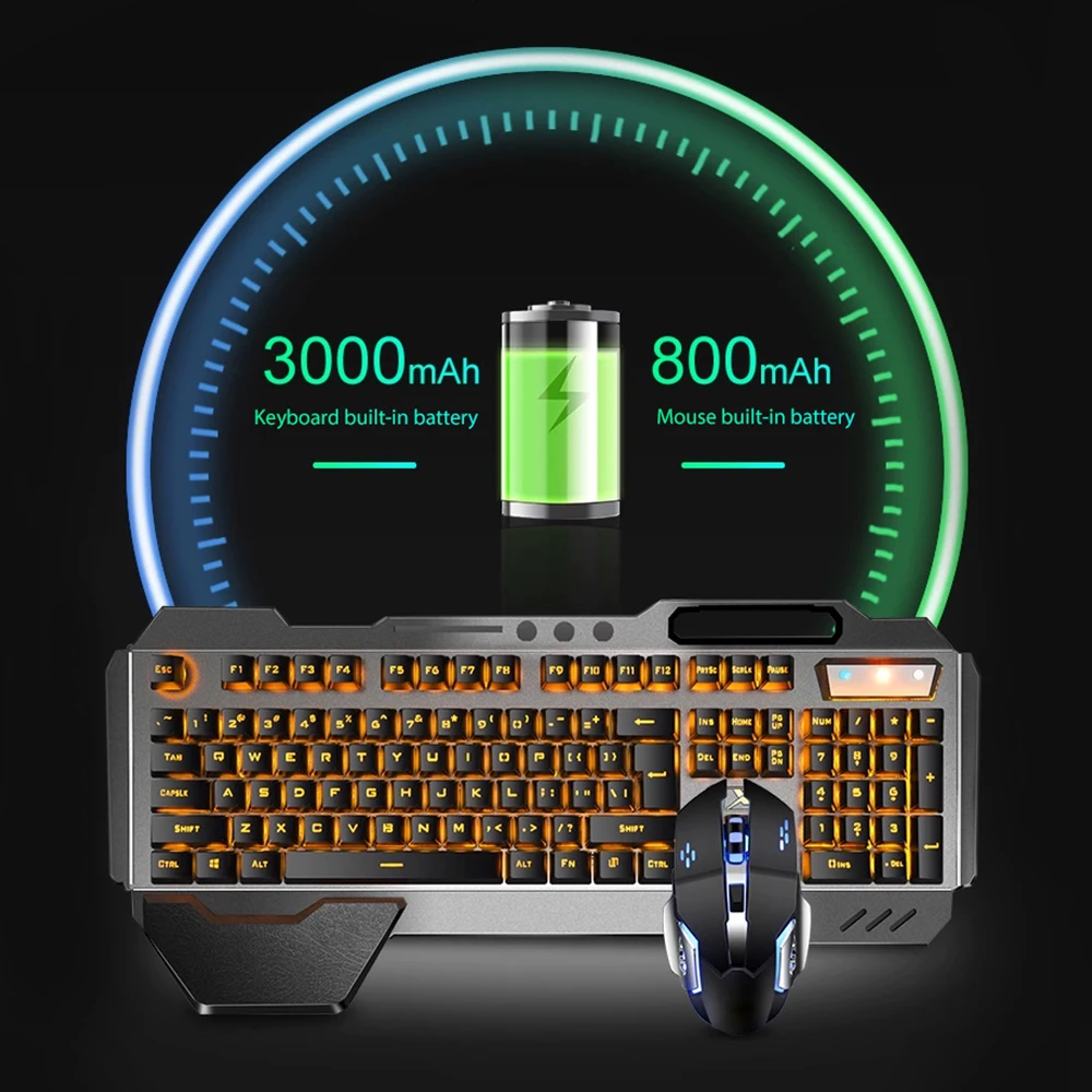 K680 papan ketik dan mouse nir - Esports Wireless Gaming Mouse ulasan dan harga