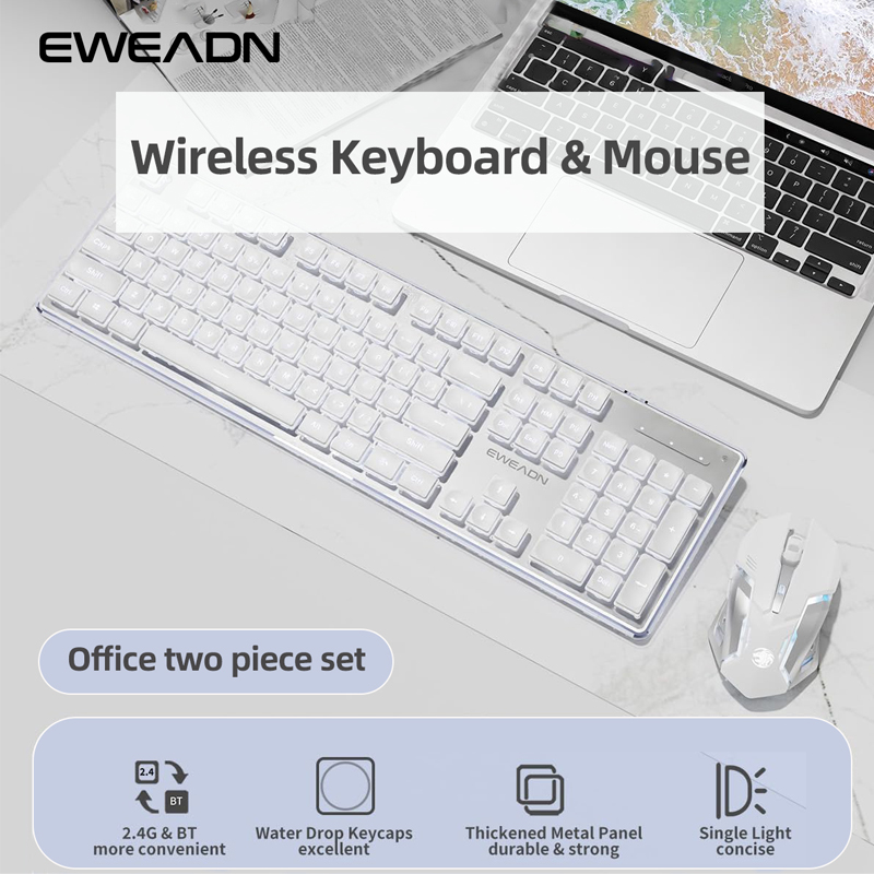 EWEADN V3 Set Keyboard dan Mou - Esports Wireless Gaming Mouse ulasan dan harga