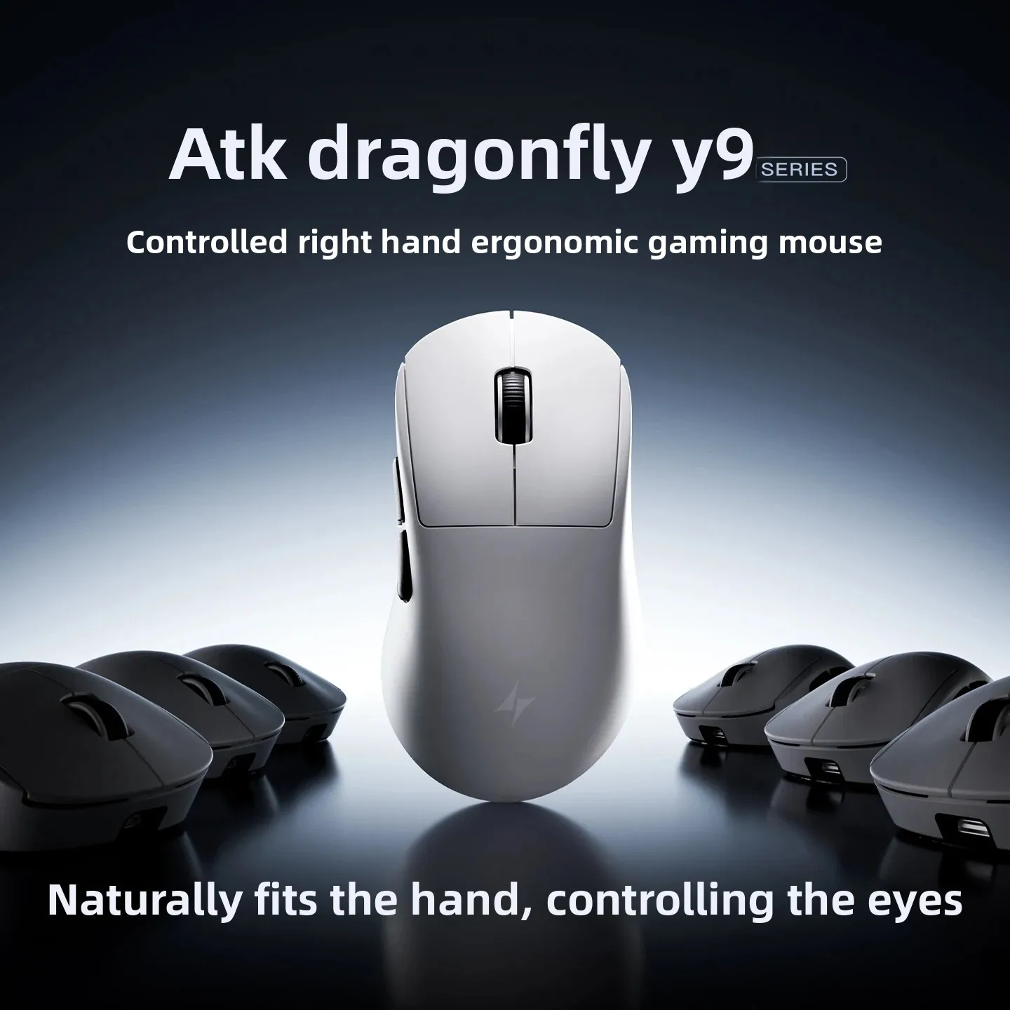 ATK Dragonfly Y9 Mouse Nirkabe - Esports Wireless Gaming Mouse ulasan dan harga
