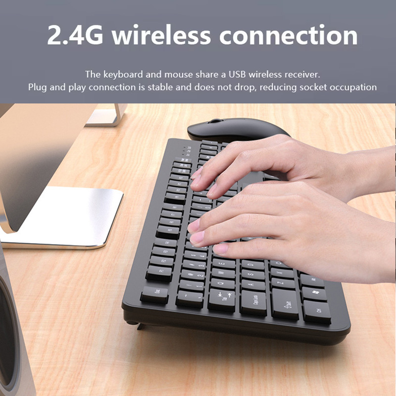 Set Mouse Keyboard Nirkabel 2. - Esports Wireless Gaming Mouse ulasan dan harga