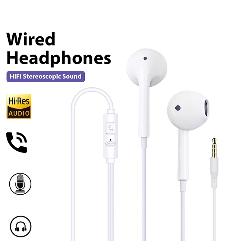 Earphone Berkabel 3.5Mm Headse - Esports Gaming Earbuds ulasan dan harga