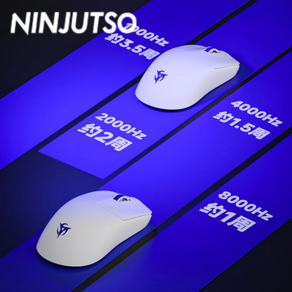 Ninjutso Sora V3 Mouse Nirkabe - Esports Wireless Gaming Mouse ulasan dan harga